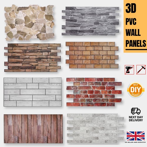 Stone brick effect - stone, plastic