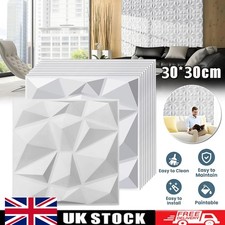 60 Pack 3D Wall Panels Diamond