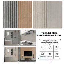3D Wood Slats Self-Adhesive