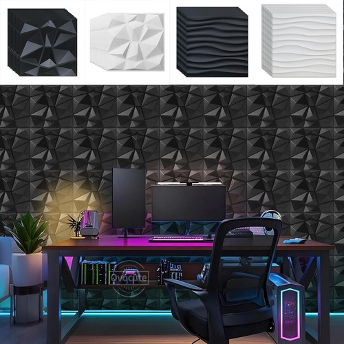 Pack wall panels diamond - 3d,