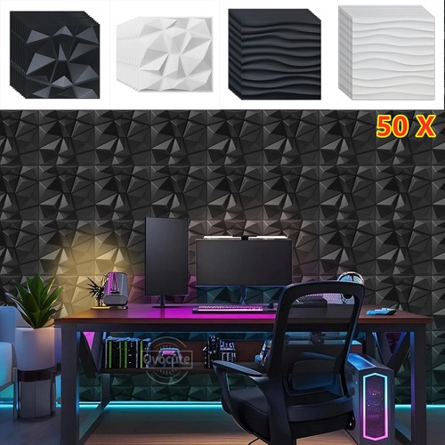 10x wall panels - 3d,