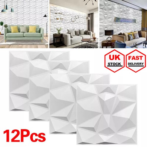 12pcs wall panels covering - 12pcs, 3d
