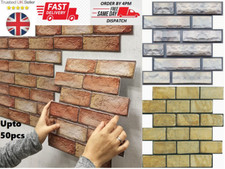 3D Tile Brick Wall Sticker